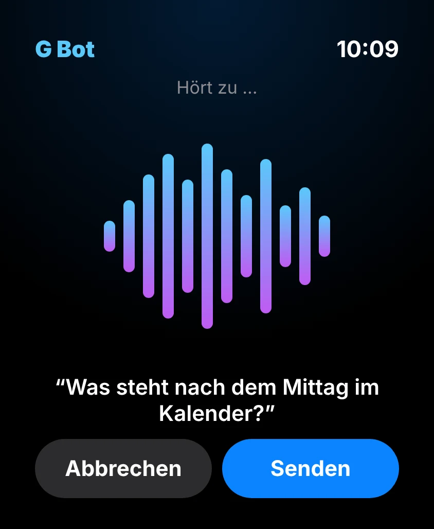 G Bot – Zuhören