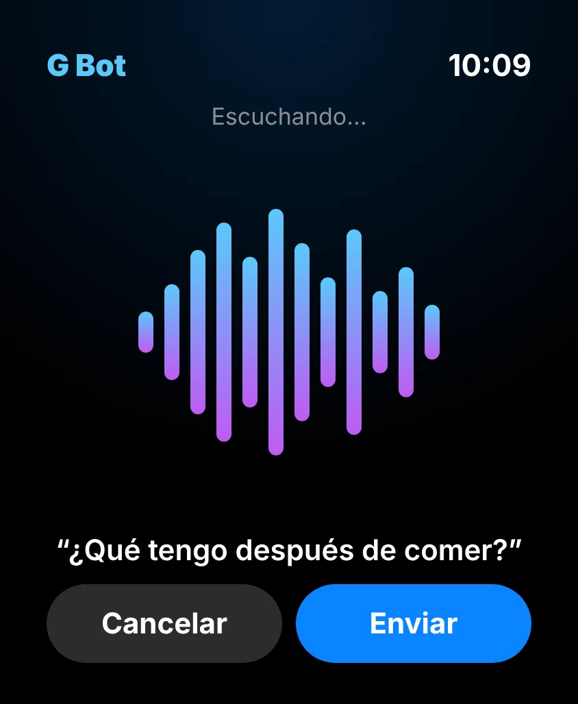 G Bot – Escuchando